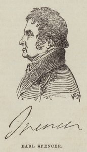 Earl Spencer (gravering) af English School