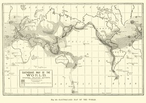 Earthquake Map of the World 