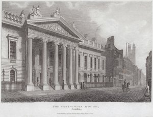 East-India House in der Leadenhall Street