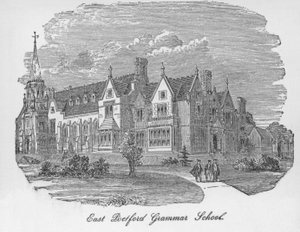 East Retford Grammar School (gravering) af English School