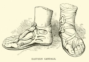 østlige sandaler af English School