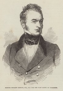Edmund Beckett Denison, Esquire, MP, for West Riding of Yorkshire af English School