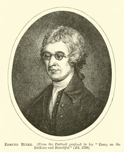 Edmund Burke af English School