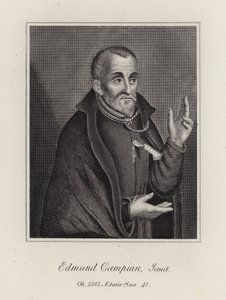 Edmund Campian (gravering) af English School