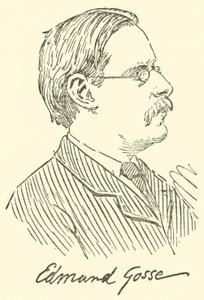 Edmund Gosse (kobberstik) af English School