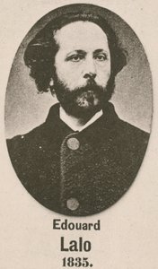 Edouard Lalo (gravering) af English School