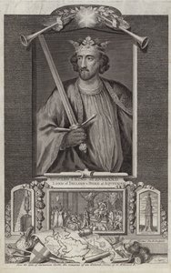 Edward I af England af English School
