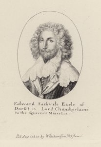 Edward Sackville, jarl af Dorset (gravering) af English School