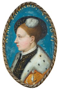 Edward VI (olie) af English School