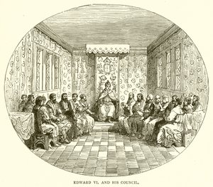 Edward VI og hans råd af English School