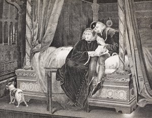 Edward V og Richard, hertug af York i tårnet, fra 