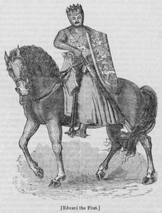 Edward den første (gravering) af English School
