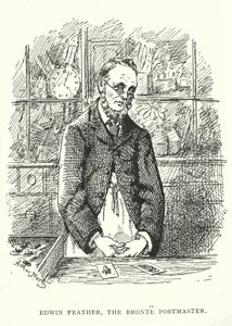 Edwin Feather, Bronte-postmesteren (gravering) af English School