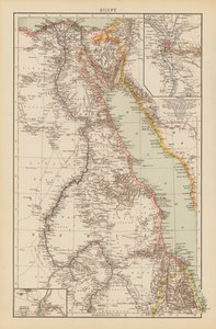 Egypten (farvelitografi) af English School