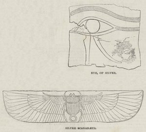 Egyptiske antikviteter (gravering) af English School