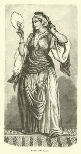 egyptisk dame af English School