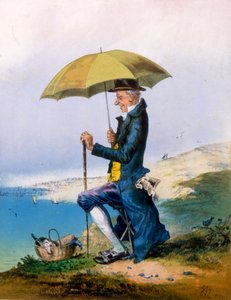 Eight Hours at Seaside for Three Shillings, tryk lavet af A. Concannen, 1873 af English School