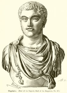 Elagabalus. (Buste af Capitol, Kejsernes Hall, nr. 57)