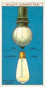 Elektrisk lys (chromolitho) af English School