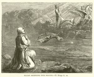 Elias stiger op til himlen, II, Konger, ii af English School