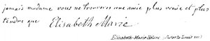 Elizabeth-Marie-Helene, (søster til Louis XVI) af English School