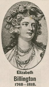 Elizabeth Billington (dybtryk) af English School