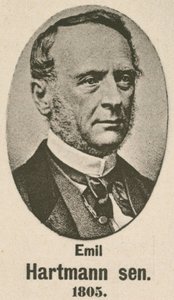 Emil Hartmann Senior (dybtryk) af English School