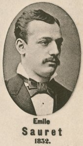 Emile Sauret (gravering) af English School