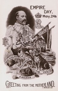 Empire Day, 24. maj (litho) af English School