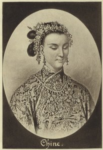 Enkekejserinde Cixi (fotogravure) af English School