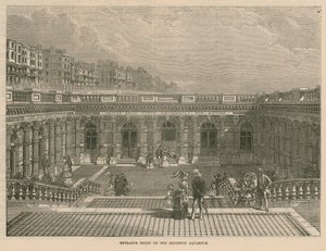 Eingangshof des Brighton Aquariums von English School