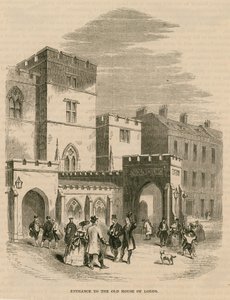 Indgang til det gamle House of Lords af English School