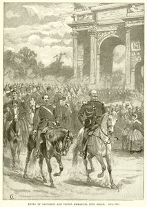 Napoleons og Victor Emmanuels indtog i Milano af English School