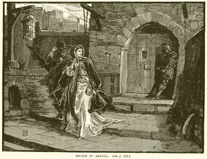 Escape of Argyll af English School