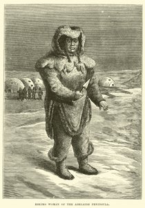Eskimo-kvinde på Adelaide-halvøen af English School
