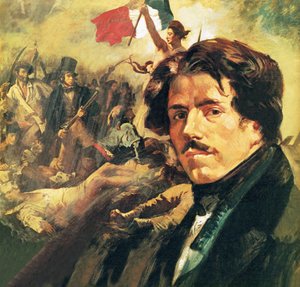 Eugene Delacroix af English School
