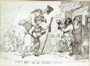 Hver mand har sin hobbyhest, udgivet 1784 af English School