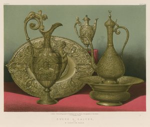 Ewers og Salver af M Gueyton, Paris af English School