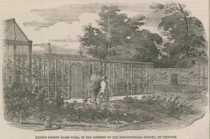 Ewings Patent Glass Wall, i haverne til Horticultural Society i Chiswick af English School