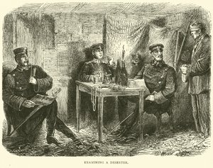 Undersøgelse af en desertør, februar 1871 af English School