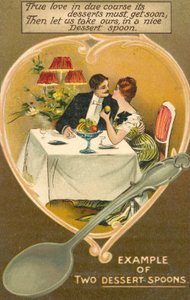 Eksempel på to ørkenskeer (farve litho) af English School
