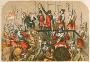 Henrettelse af Charles I af English School