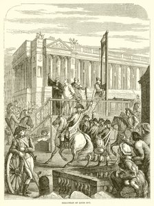 Henrettelse af Ludvig XVI af English School