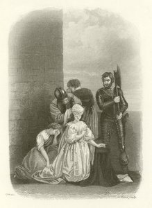 Henrettelse af Mary Queen of Scots af English School