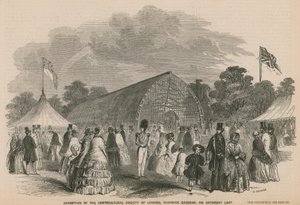 Udstilling fra Horticultural Society of London, Chiswick Gardens af English School