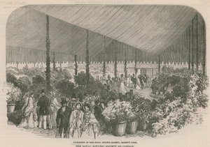 Udstilling af Royal Botanic Society af English School