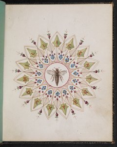 F.1: Insekt i et design. Skitsebog med scener fra Charles Dickens historier (akvarel på papir) af English School