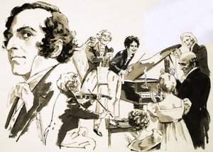 Felix Mendelssohn af English School