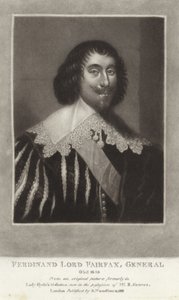 Ferdinand Lord Fairfax af English School