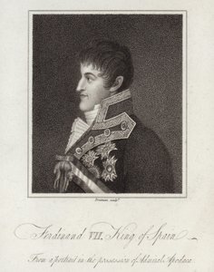 Ferdinand VII, konge af Spanien af English School